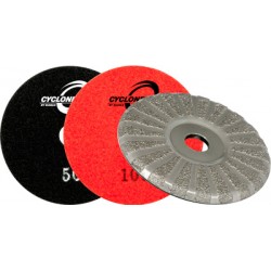 Cyclone V2 Velcro Brazed Cup Wheels