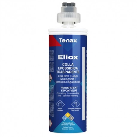 Tenax Eliox Clear Epoxy Cartridge 210 ML