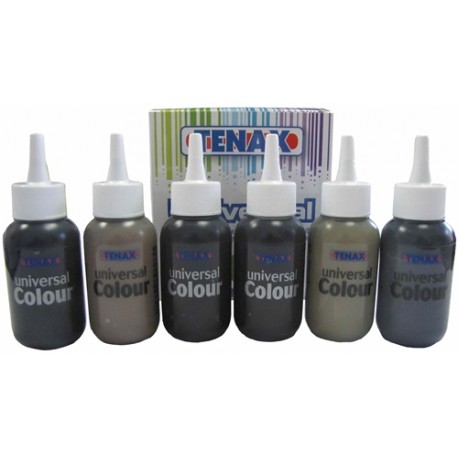 Tenax Universal Color Pigments - Set of 6 x 75ML